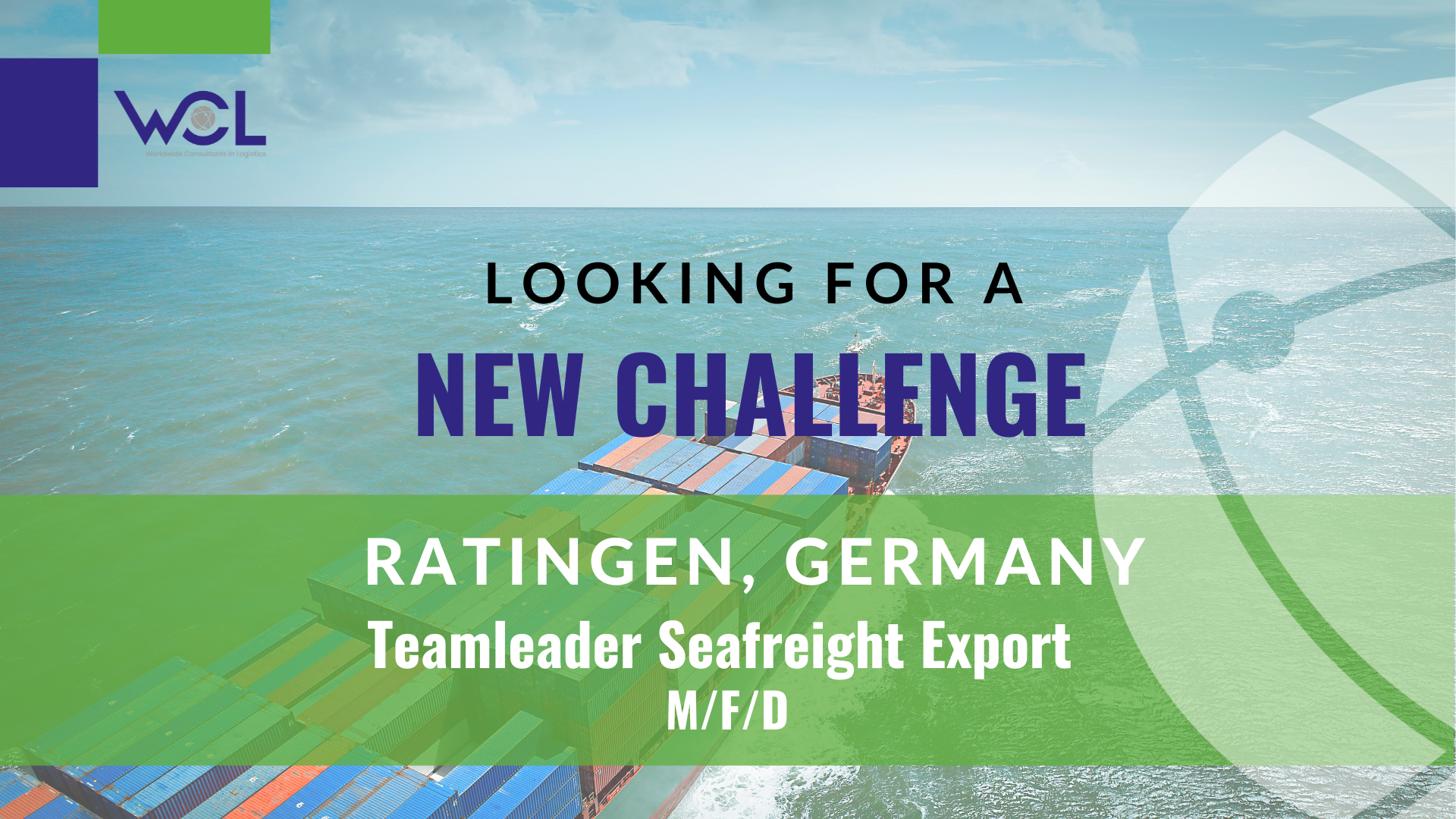 Teamleader Seafreight Export m/f/d/ Ratingen, Germany