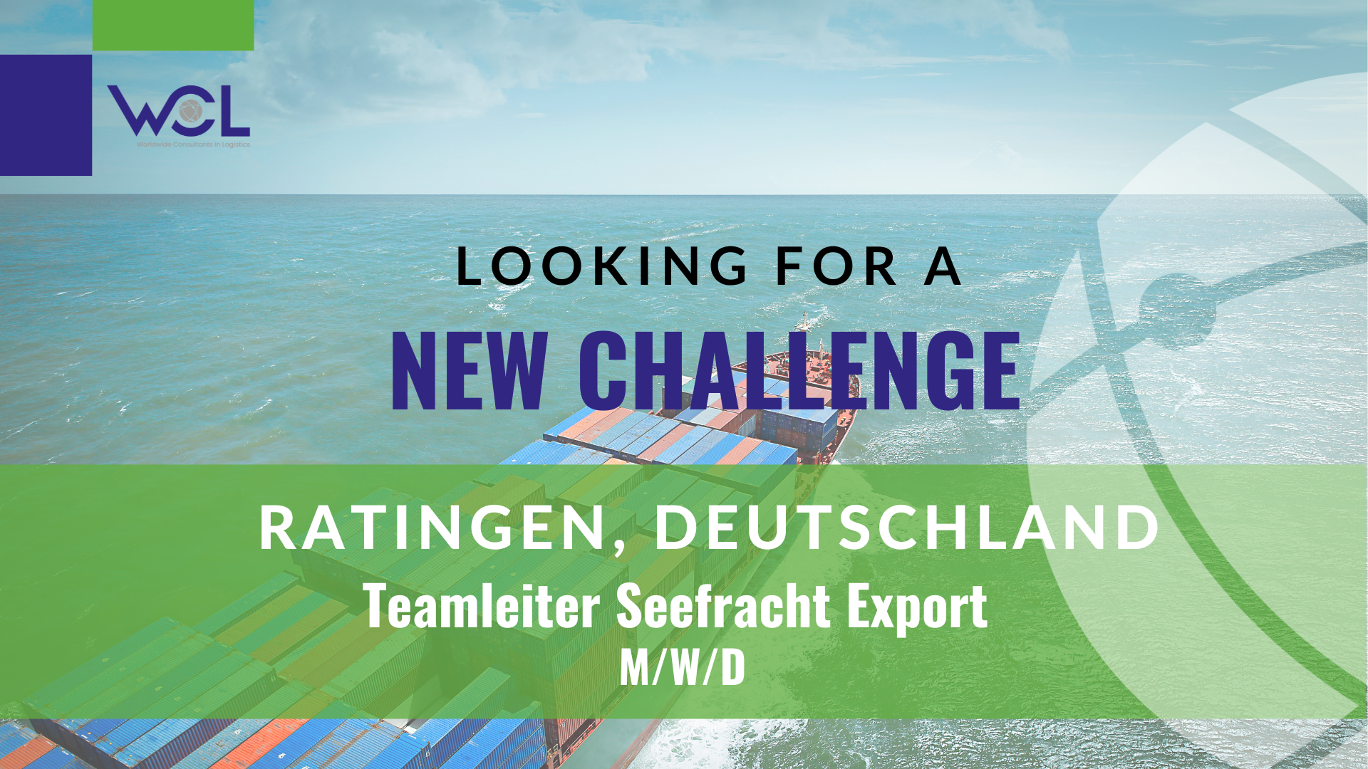 Teamleiter Seefracht Export (m/w/d/)Ratingen, Deutschland