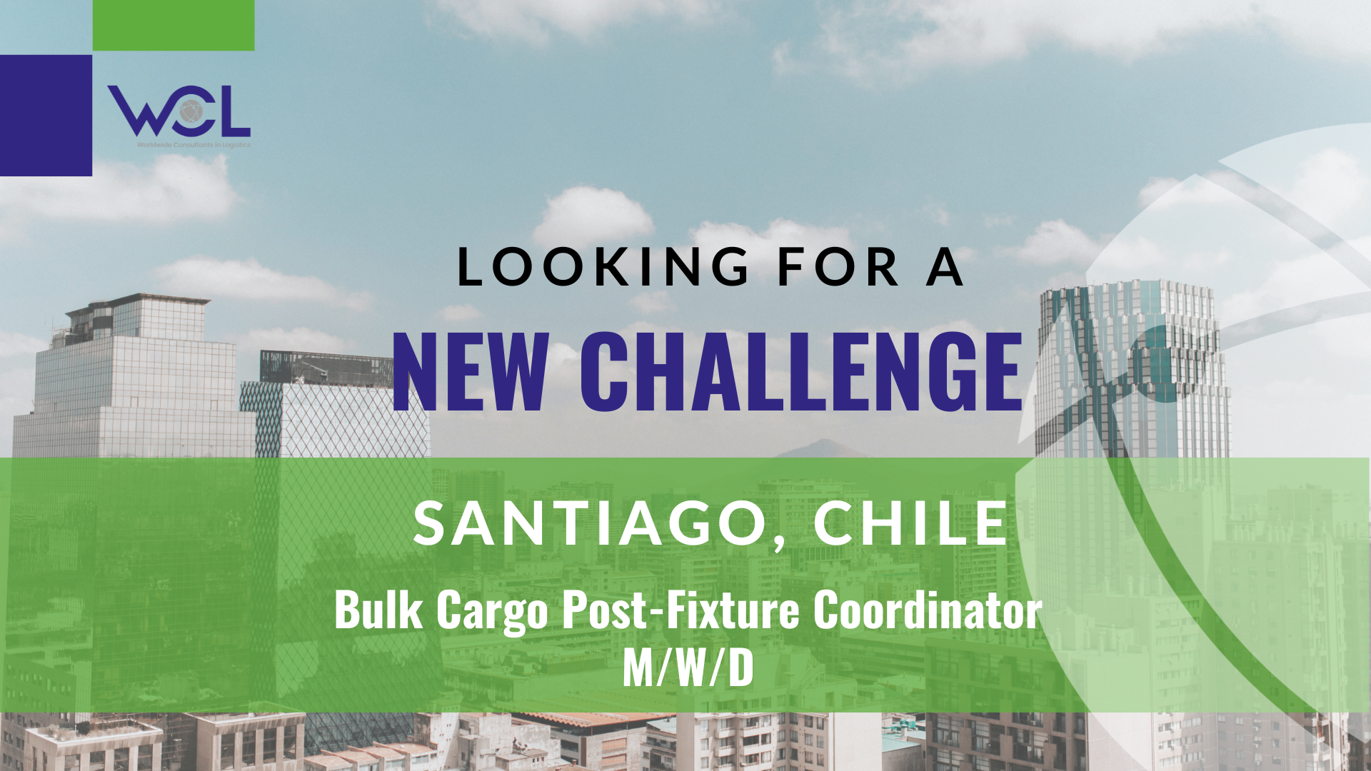 Bulk Cargo Post-Fixture Coordinator Santiago, Chile