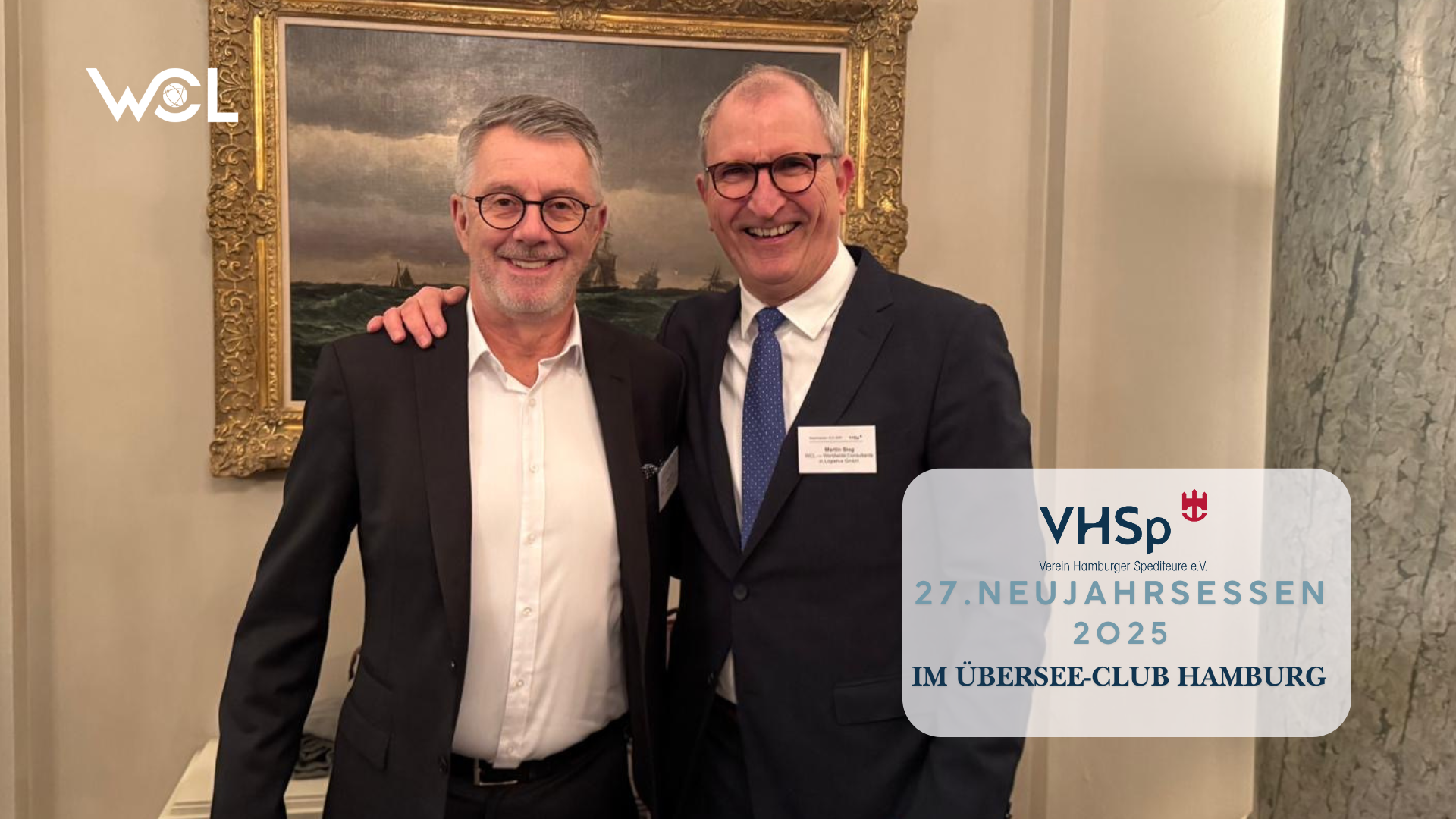 Inspiring Evening: Martin Sieg and Peter Wolf at the VHSp New Year’s Dinner