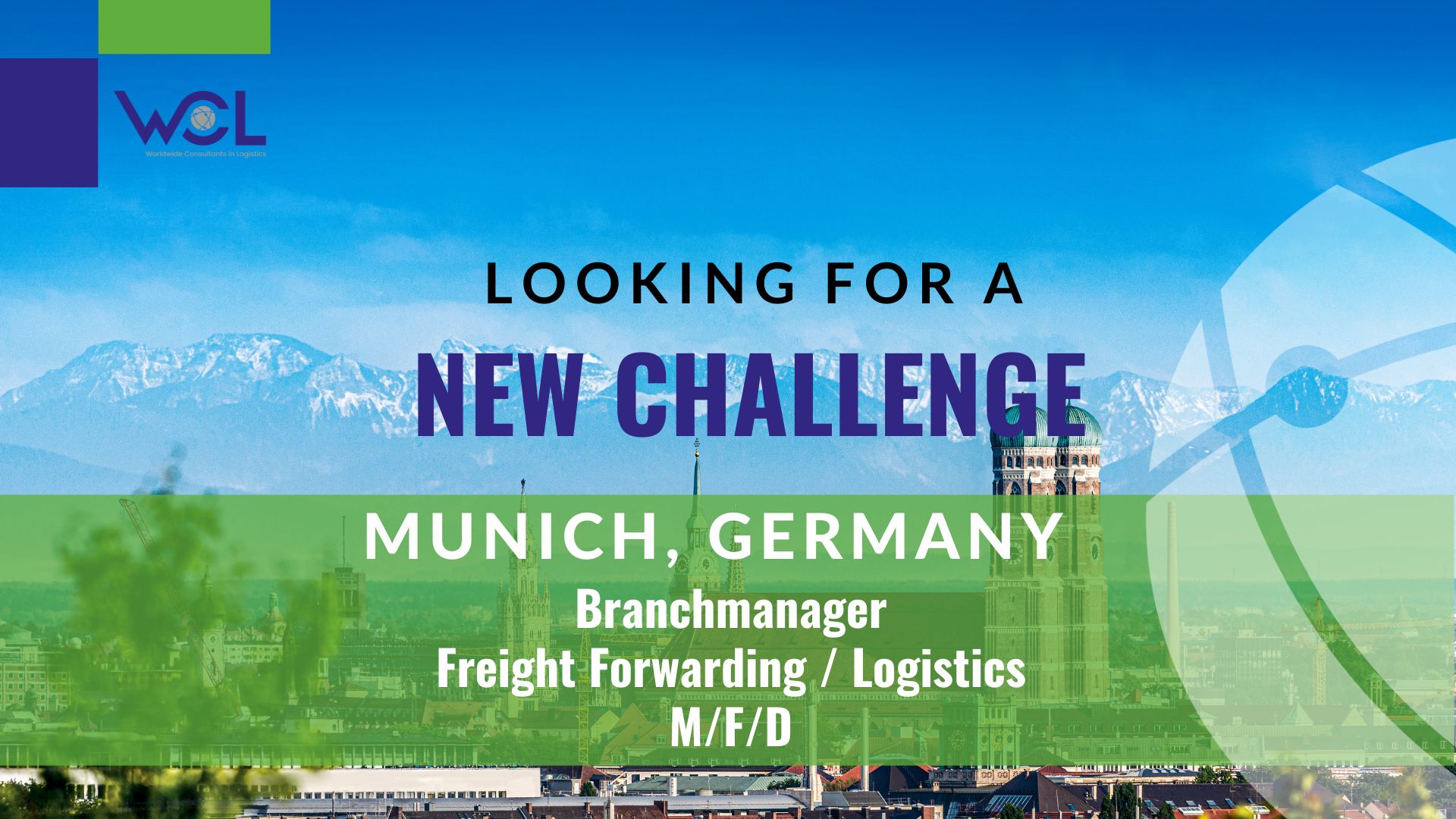 Branchmanager Freight Forwarding and Logistics, Munich, Germany